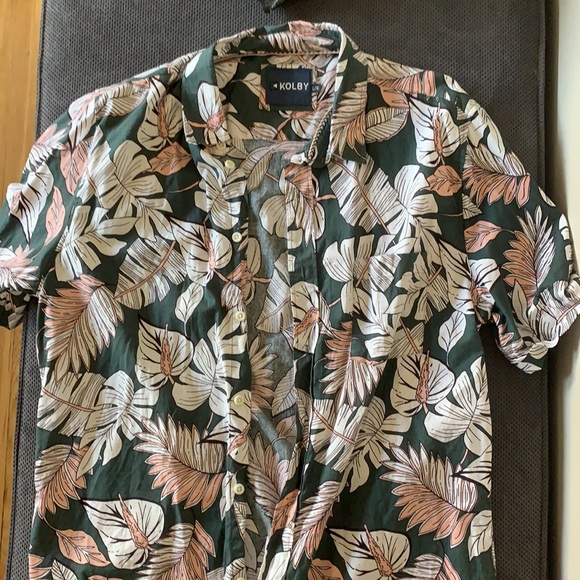 Men’s Kolby Brand Hawaiian Shirt - Picture 1 of 2